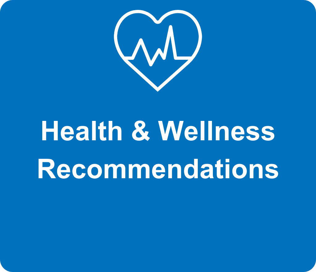 health and wellness recommendations